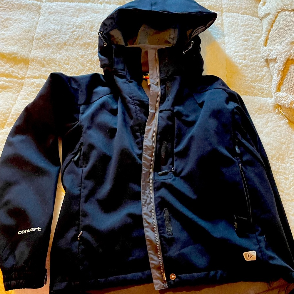 Columbia convert board wear velocity jacket large black